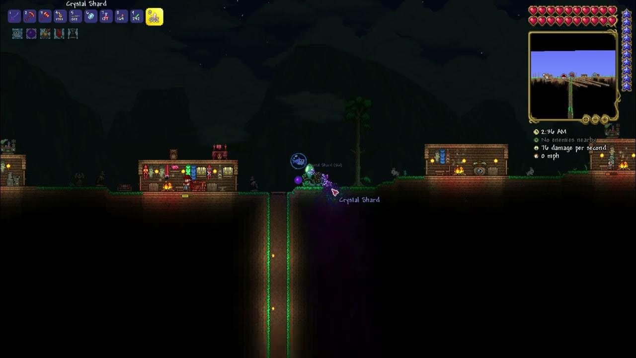 Crystal shard infinite money glitch terraria youtube