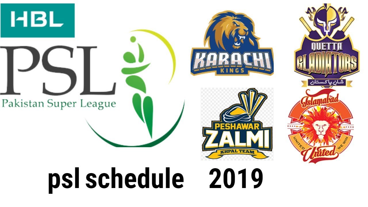 psl 2019 all teame schedule