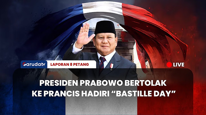 🔴 Presiden Prabowo Bertolak ke Prancis Hadiri “Bastille Day” l LAPORAN 8 PETANG