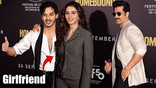 Ishaan Khatter Girlfriend Chandni Bainz At Homebound Screening