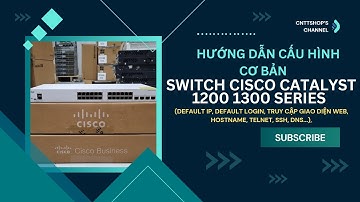 How to basic configure of Cisco Catalyst 1200, 1300 Series switches using the Web interface