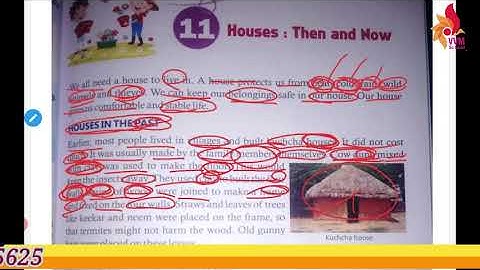 CLASS-4 CHAP-11 HOUSES THEN AND NOW PART - 1