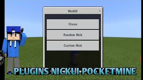 Plugins NickUi Pocketmine +Free Download