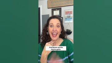 Feel Your Larynx Rise and Lower