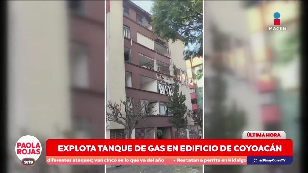 Explota tanque de gas en edificio de Coyoacán | DPC con Paola Rojas