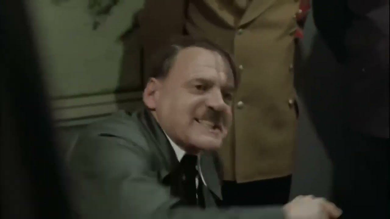 Hitler reacts to the Ongezellig news