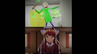 Baldi Vs Monika shorts viral fyp wis vsedit debate ddlc baldisbasics baldi trending views