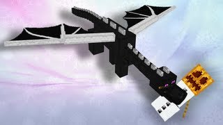 Minecraft Snow Tricks: Snow generator in the desert, Snow balls Vs. Ender Dragon