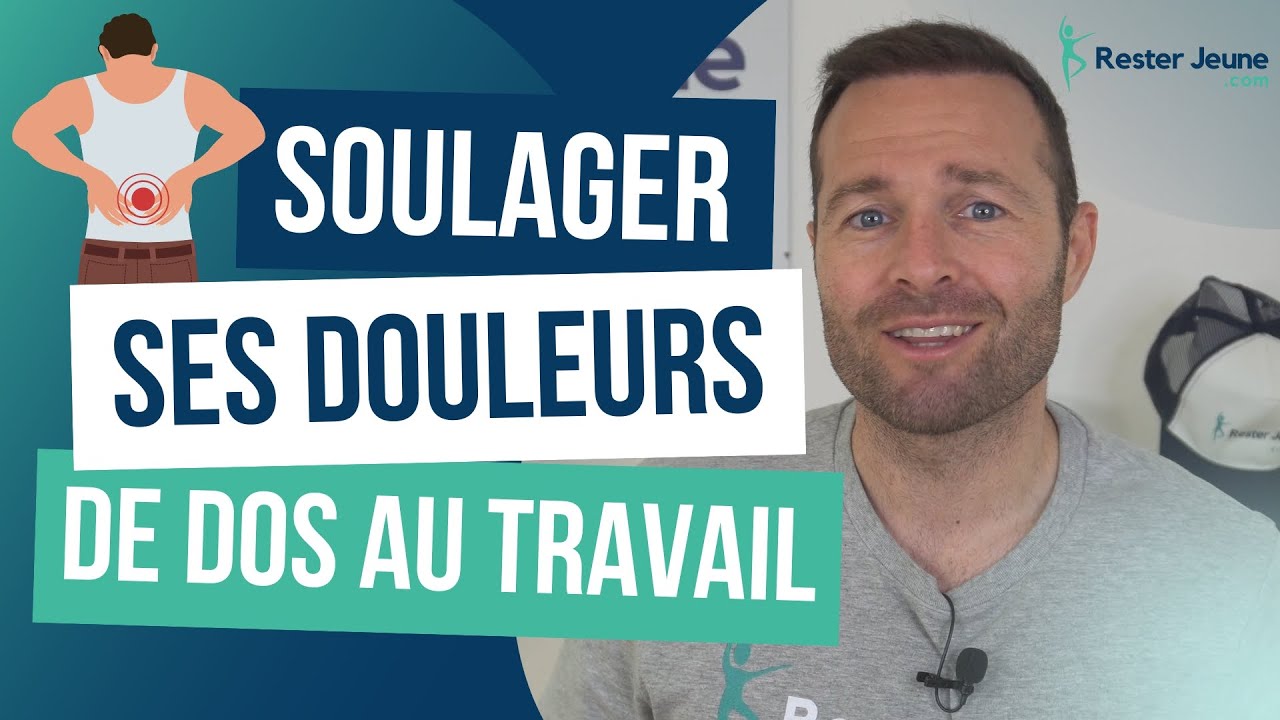 5 EXERCICES pour SOULAGER LE MAL DE DOS - YouTube