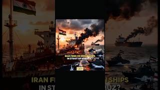 Betrayal in Hormuz? Indian Ships Under Attack! 🇮🇳⚓️ | 🇮🇳 India Helps Iran, Iran Fires Back? 🚢
