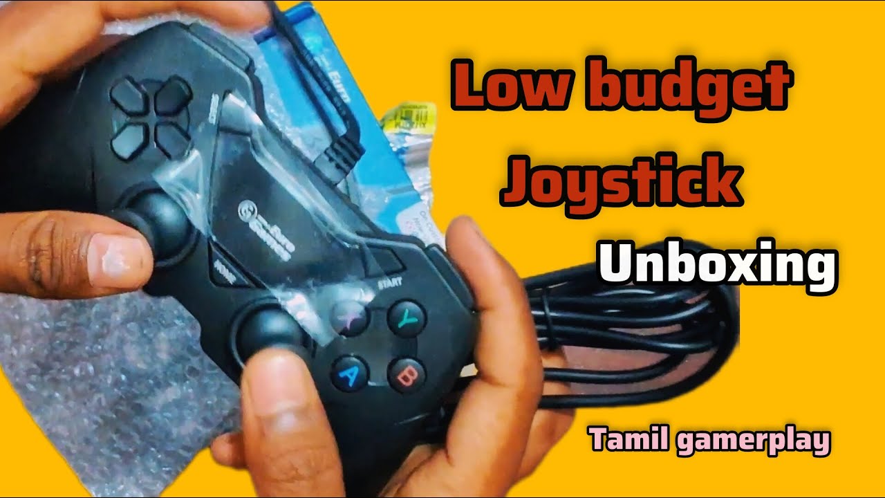 EURO GAMES JOYSTICK PC CONTROLLER UNBOXING TAMIL GAMERPLAY