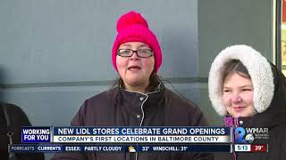 New Lidl stores celebrate grand openings in Baltimore County