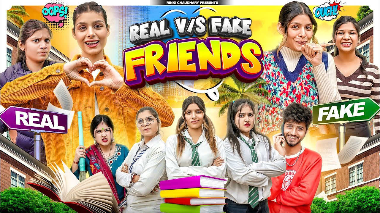 School Friends | Fake Vs Real  Friends || Rinki Chaudhary