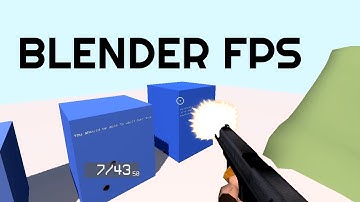 Blender Advanced FPS: Aim, Run, Climb, Reload, Shells