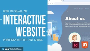 How to Create an Interactive Website From InDesign Without Any Coding