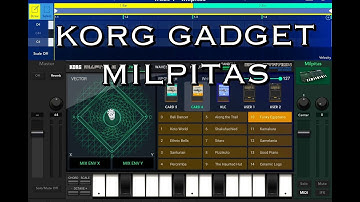 KORG Gadget - Let’s Compose with MILPITAS (iWavestation) Live iPad Demo