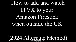 How to add ITVX to your Amazon Firestick when outside the UK (Amazon Appstore Version Feb 24) screenshot 3