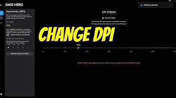 How To Change Mouse DPI on Logitech G HUB