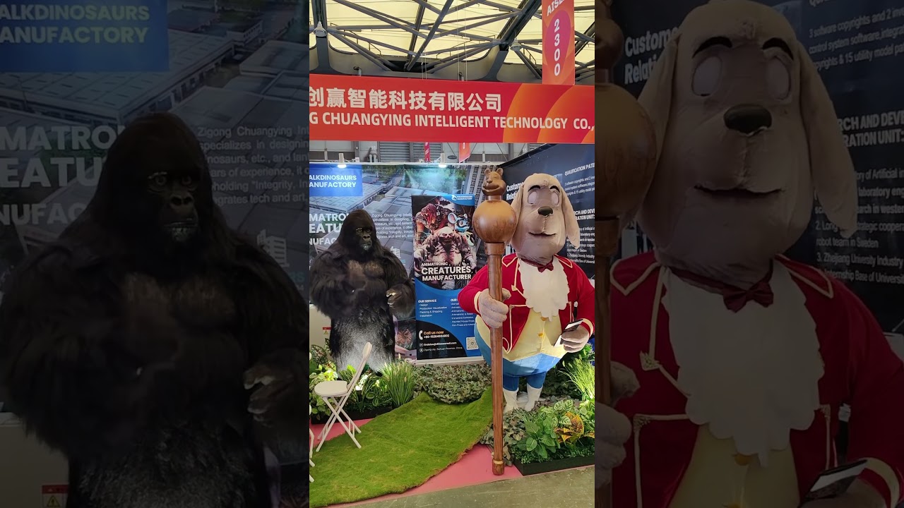 We are attending IAAPA Expo 2025 in Shanghai. You'll see our animatronics there. Welcome to visit.