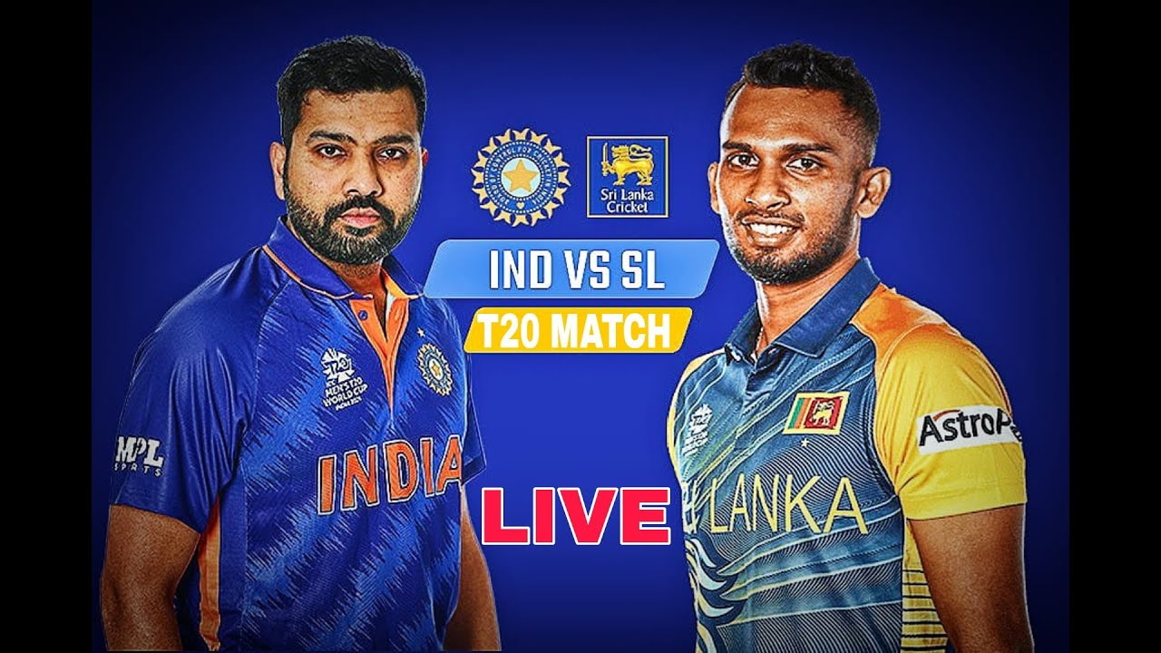 Live Match India Vs Sri Lanka T20 match