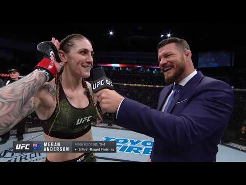 ufc-norfolk:-megan-anderson-octagon-interview