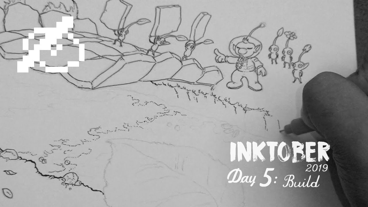 Inktober 2019 Day 5 Build - YouTube