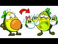 Vegetables BECAME PARENTS! Funny Labor and Delivery Situations by Avocado Couple