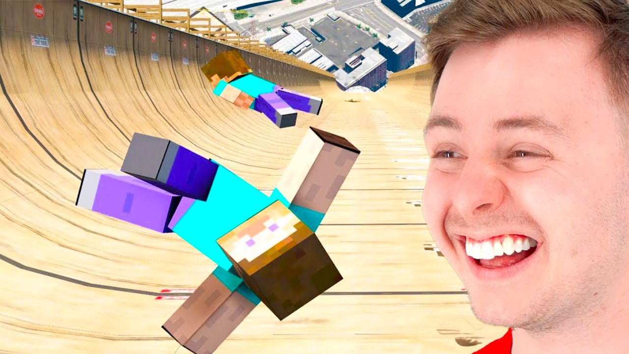 Tohle jsou NEJVĚTŠÍ FAILY STEVA V GTÁČKU! 😂 (Ragdoll)