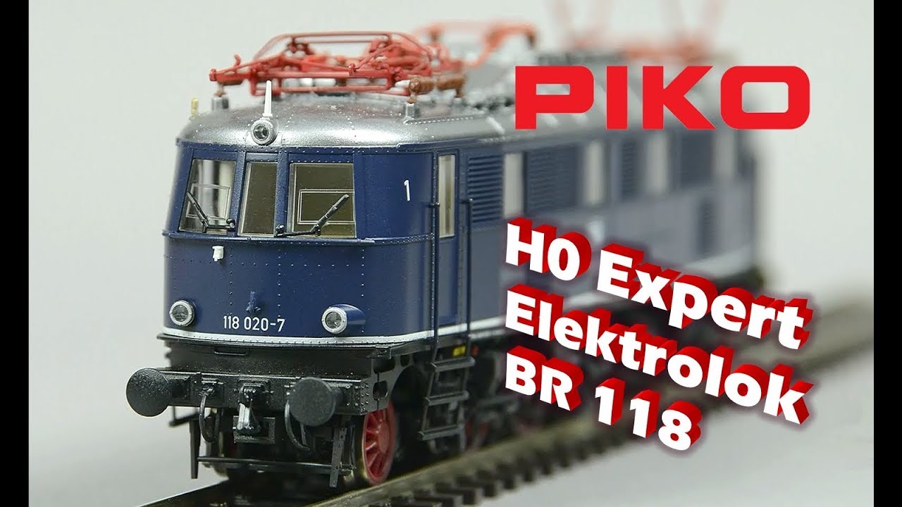 PIKO [V062] H0 Expert E-Lok BR 118 DB - Modellvorstellung