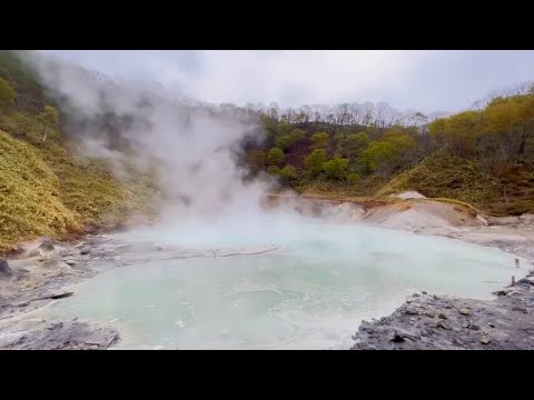 Комфортный ад - это по-японски! | Oyunuma pond | Oko no Yu | Курорт отелей и онсенов Noboribetsu