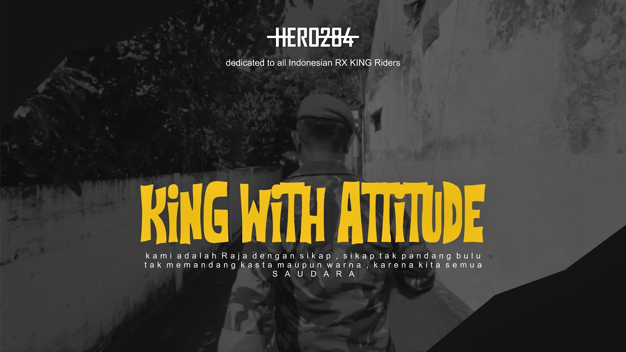 Guarda HERO284 - KING WITH ATTITUDE (OFFICIAL VIDEO) su YouTube Guarda HERO284 - KING WITH ATTITUDE (OFFICIAL VIDEO) su YouTube