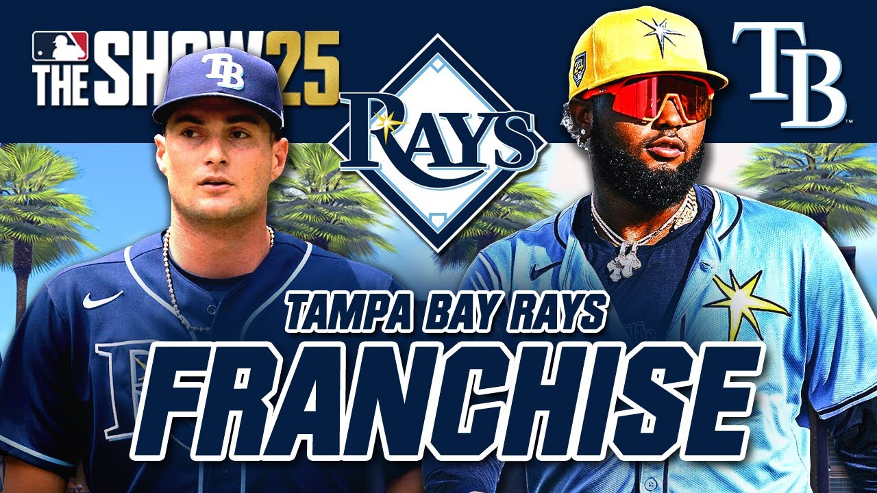 Tampa Bay Rays Franchise Begins! - MLB The Show 25 Franchise Mode - YouTube