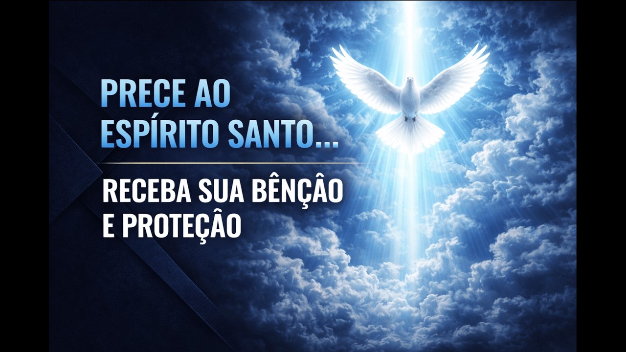 ESPÍRITO SANTO INTERCEDE POR VOCÊ AGORA 🙏 Oração Poderosa Para Quando Você Não Sabe Mais Orar