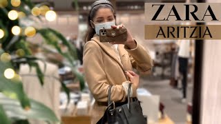 ARITZIA TRY ON HAUL 2021 Coats Jackets | ZARA NEW SHOPPING with me | The Allure Edition VLOGMAS 5