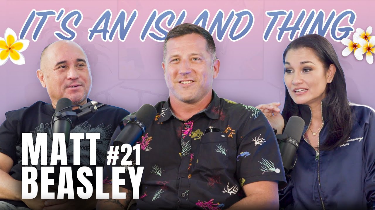 Мэтт Бисли с Ланаи и Брук в подкасте It’s an Island Thing