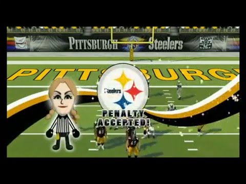 Madden NFL 09 All Play Jets vs Steelers Part 1