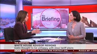 Cornelia Meyer  BBC World News (07/03/2018)