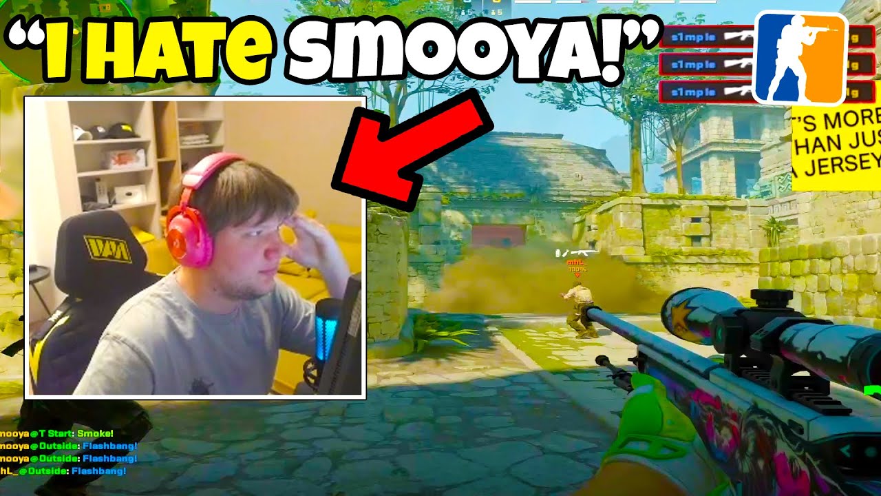 S1MPLE НЕНАВИДИТ SMOOYA ЗА ЭТОТ МАТЧ В FPL! | CS2