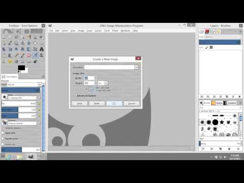 How to Make Custom GIMP Brushes