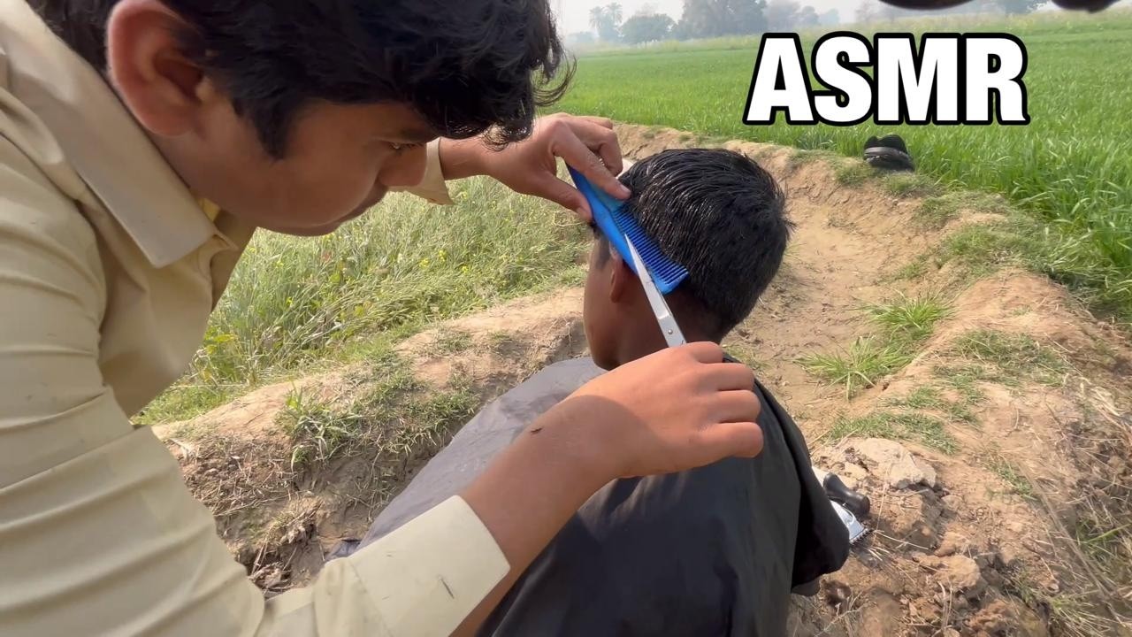 Asmr haircut