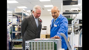 HRH Prince Charles Visits ETL Systems Hereford Office | Royal Visit