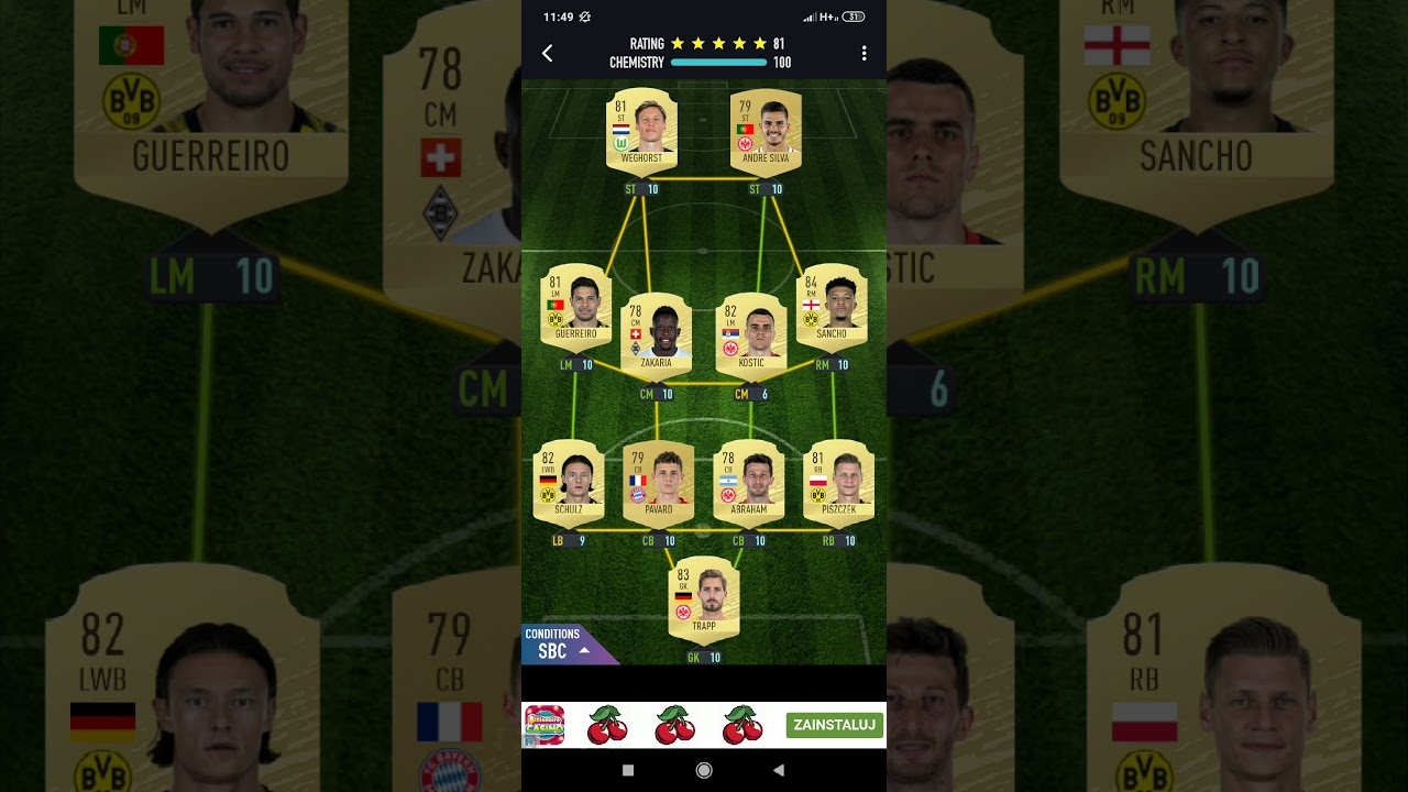 PACYBITS SBC FUT 20 FLASHBACK PISZCZEK DFB-Pokal Easy Solution