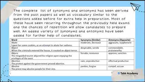 Synonyms And Antonyms: The Ultimate Vocabulary Guide
