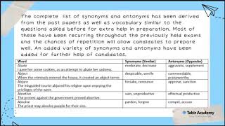 Synonyms And Antonyms: The Ultimate Vocabulary Guide