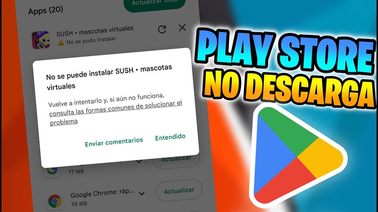 No puedo descargar Aplicaciones en mi Celular Play Store | SOLUCIÓN ...