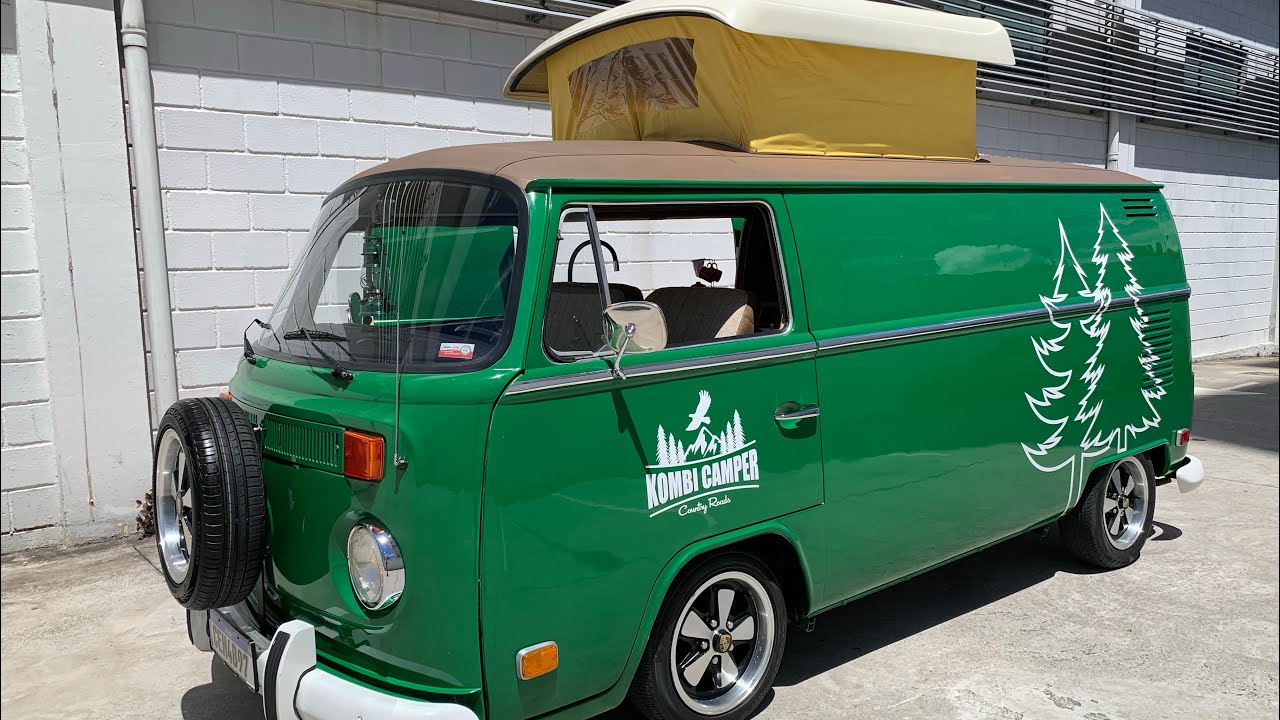 Vende-se VW Kombi Motorhome Camper Kombihome Verde – 1991 Impecável! R$95.000,00