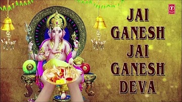 Ganesh Aarti, JAI GANESH DEVA by Anuradha Paudwal with Hindi, English LyricsI I Full Video Song