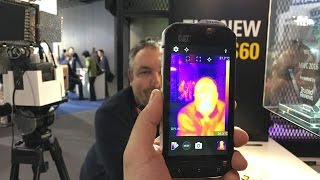 Caterpillar S60 с тепловизором на MWC