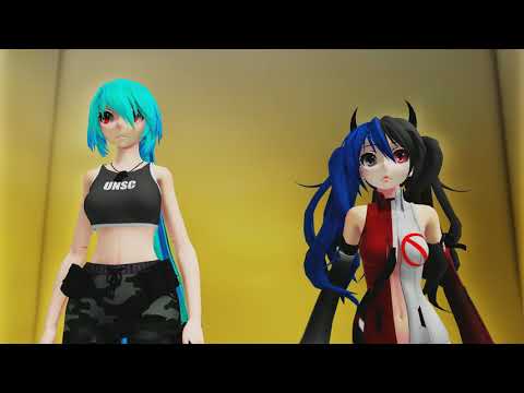 【MMD】Elevator Trouble