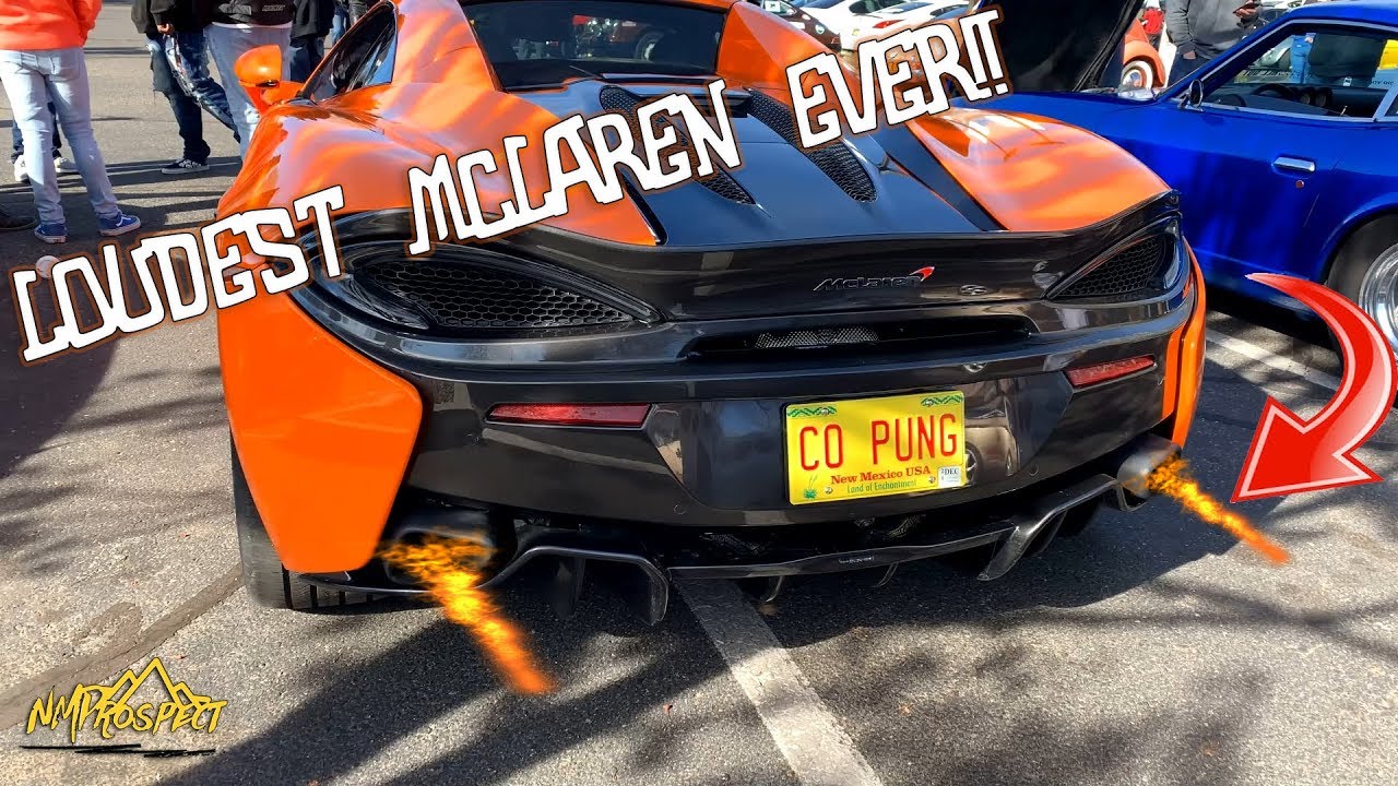 LOUDEST MCLAREN EVER!!